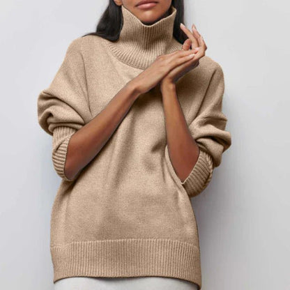 AIJA OVERSIZED TURTLENECK SWEATER