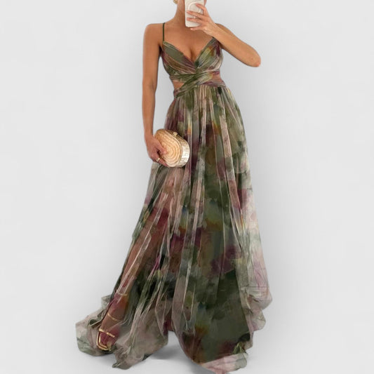 VERITY MAXI FLORAL DRESS
