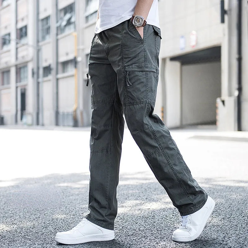 PREMIUM COTTON UTILITY TROUSERS