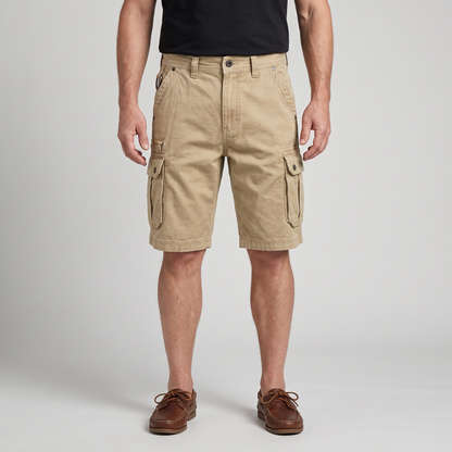 BRAMSHAW POCKET DENIM SHORTS