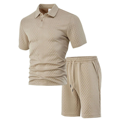 MONTFORD JACQUARD POLO SET