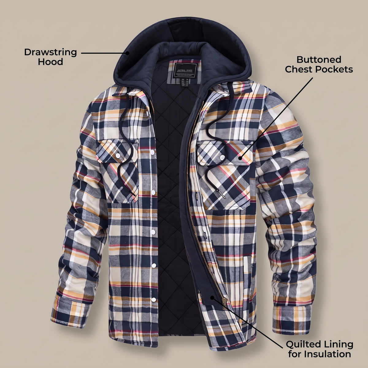 CLAREMONT CHECKED JACKET