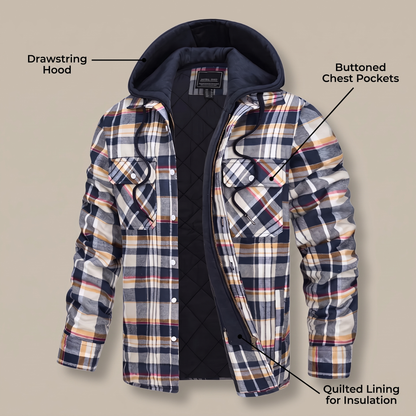 CLAREMONT CHECKED JACKET