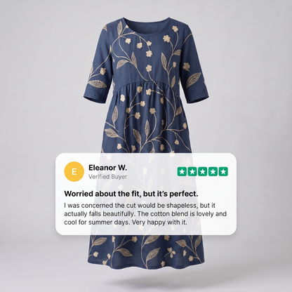 COMFORTABLE FLOW DRESS
