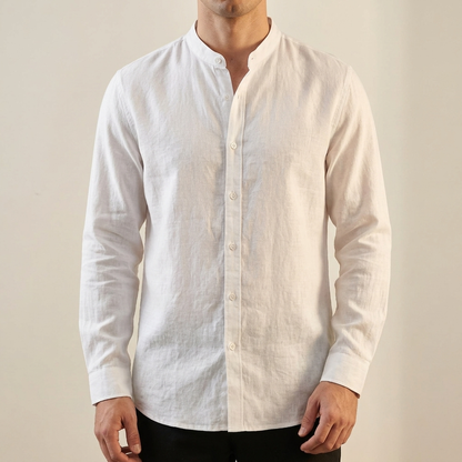 ALDERLEY GRANDAD COLLAR SHIRT