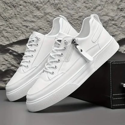 SORRENTO LEATHER TRAINERS