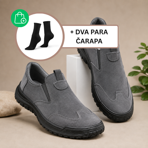 CUSHIONED WALKING SLIP-ONS