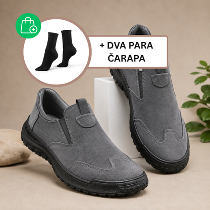 CUSHIONED WALKING SLIP-ONS