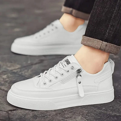SORRENTO LEATHER TRAINERS