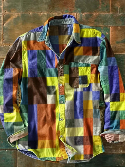 RIVERTON PATCHWORK SHIRT