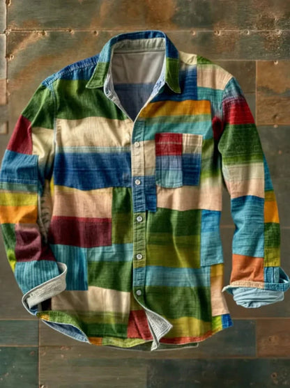 RIVERTON PATCHWORK SHIRT