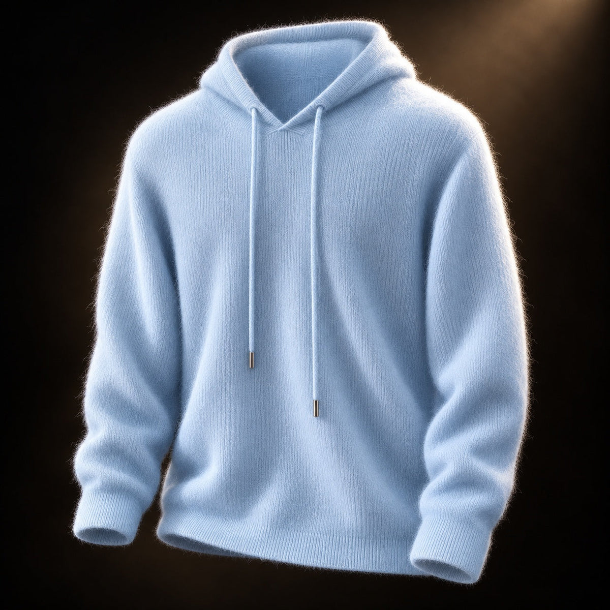 BRUSHED KNIT HOODED JUMPER