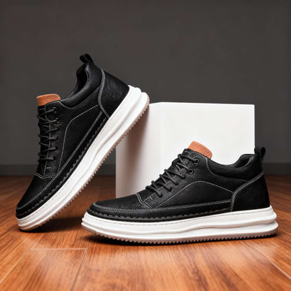 WARRINGTON PREMIUM LEATHER TRAINERS
