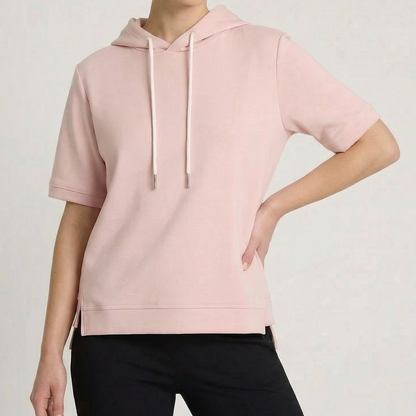 ALISON SHORT SLEEVE HOODIE