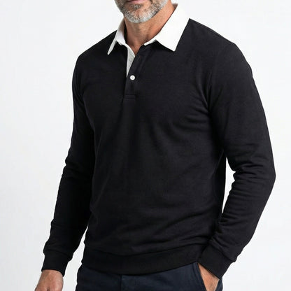 ELLISON POLO SWEATER