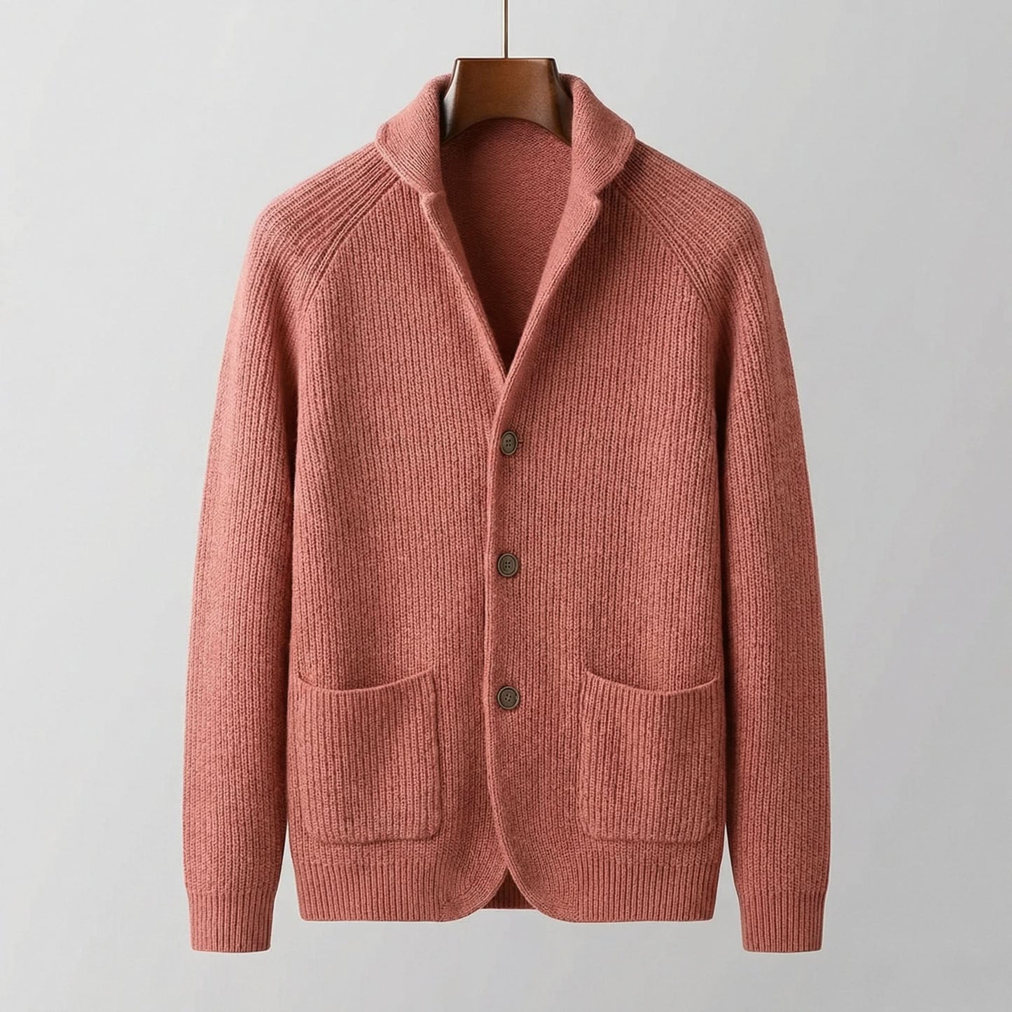ALDRIC RIBBED CARDIGAN