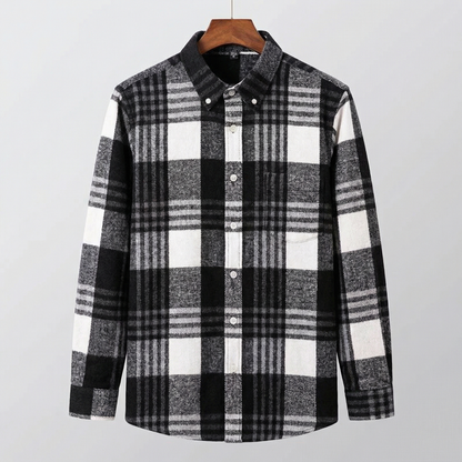 GRAYSON COTTON FLANNEL SHIRT