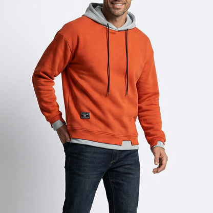 RAVON TWO-TONE HOODIE
