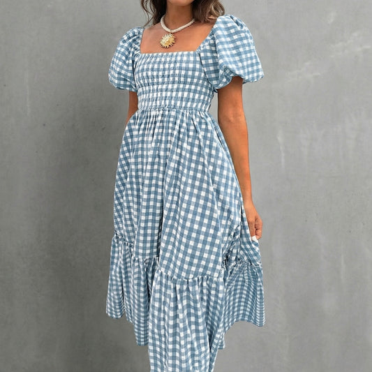 ELEGANT BOHEMIAN SPRING DRESS