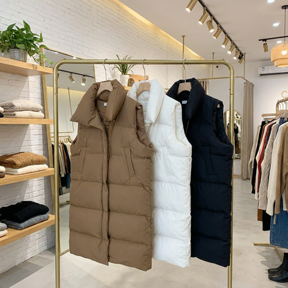 AVELINE SLEEVELESS WINTER COAT
