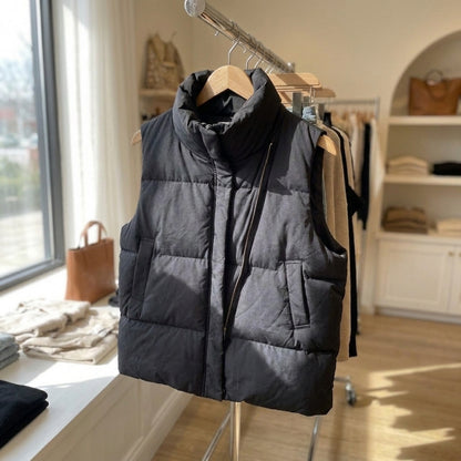AVELINE SLEEVELESS WINTER COAT