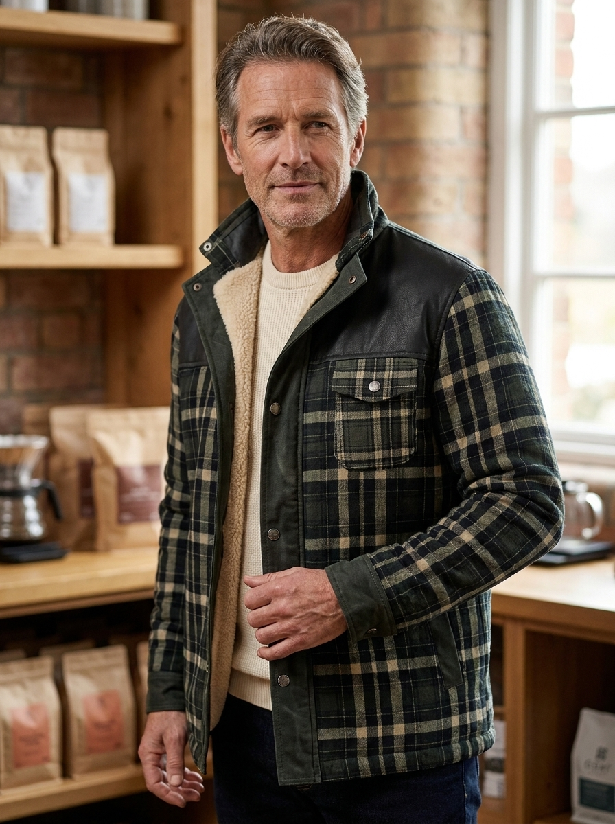 RIVINGDALE FLEECE-LINED JACKET