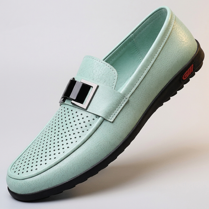 MIDHURST BUCKLE SLIP-ON SHOES