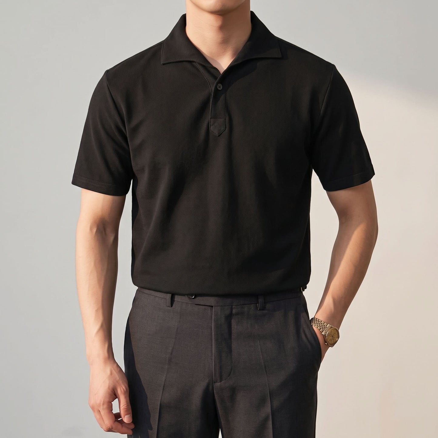 ELSTREE COLLAR POLO