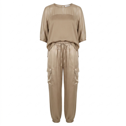 PHILIPPA SOFT-DRAPE TWO-PIECE SET
