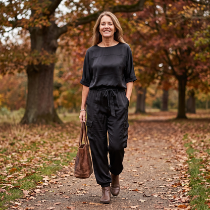 PHILIPPA SOFT-DRAPE TWO-PIECE SET