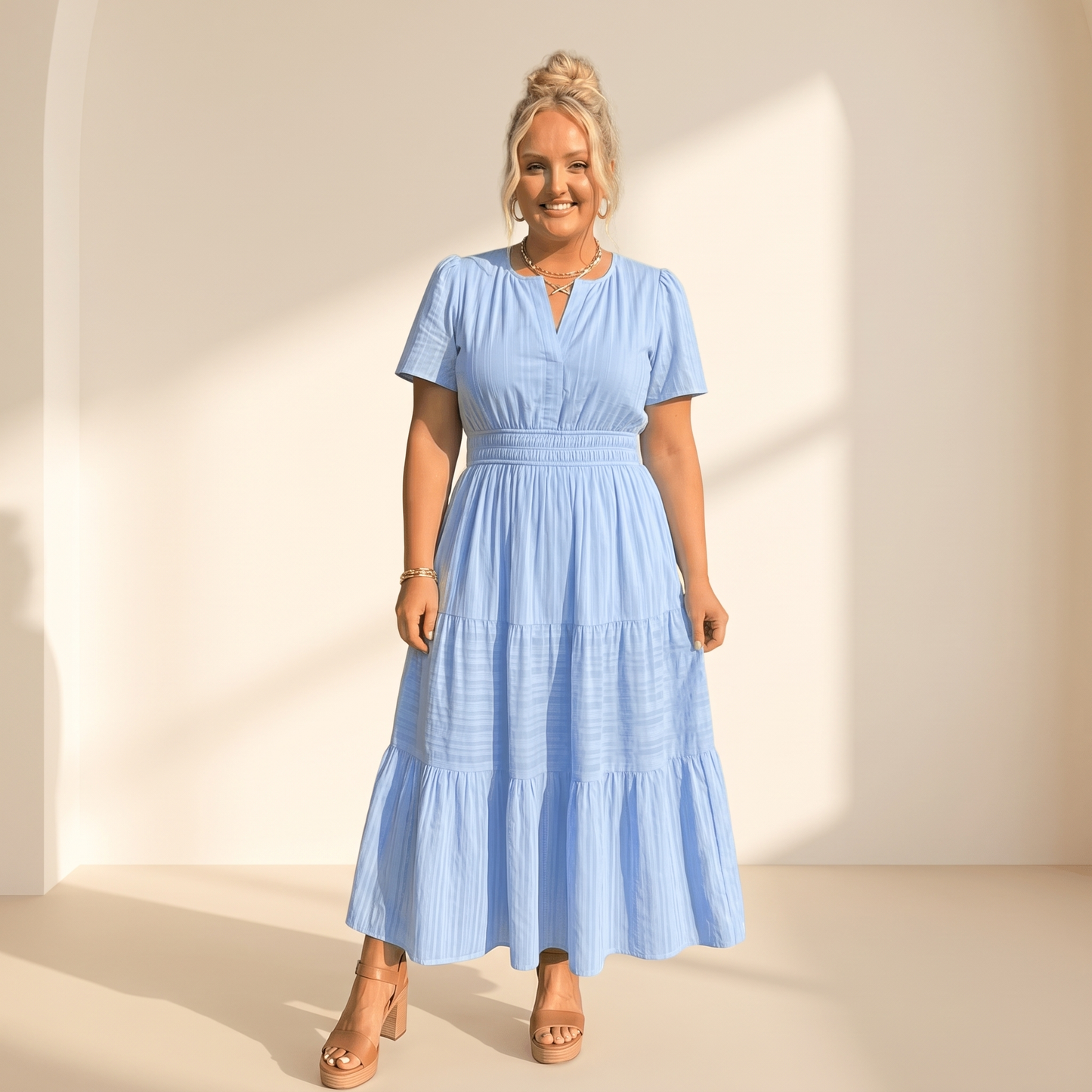 CELESTE RELAXED MAXI DRESS