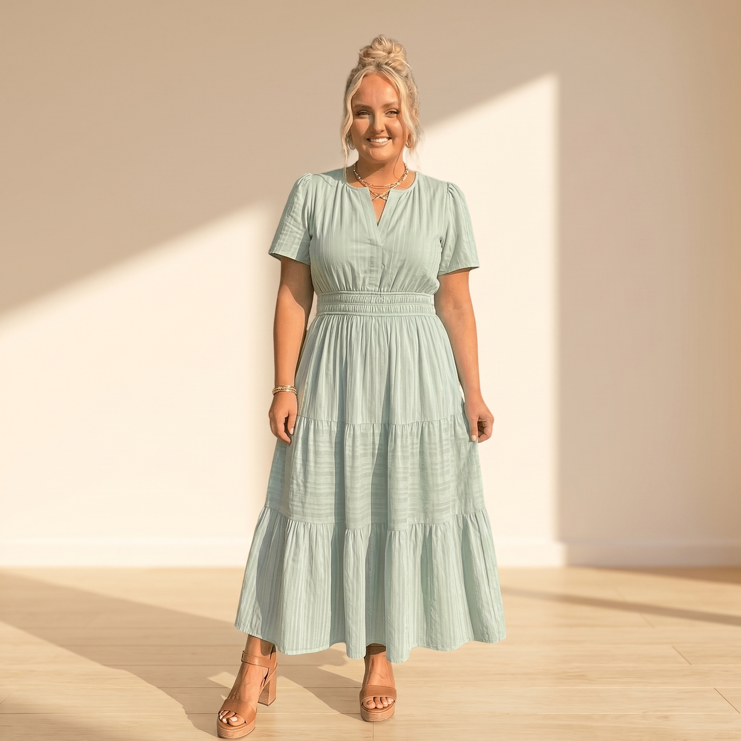 CELESTE RELAXED MAXI DRESS