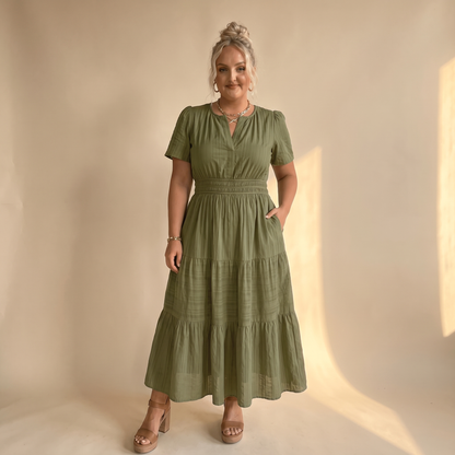 CELESTE RELAXED MAXI DRESS