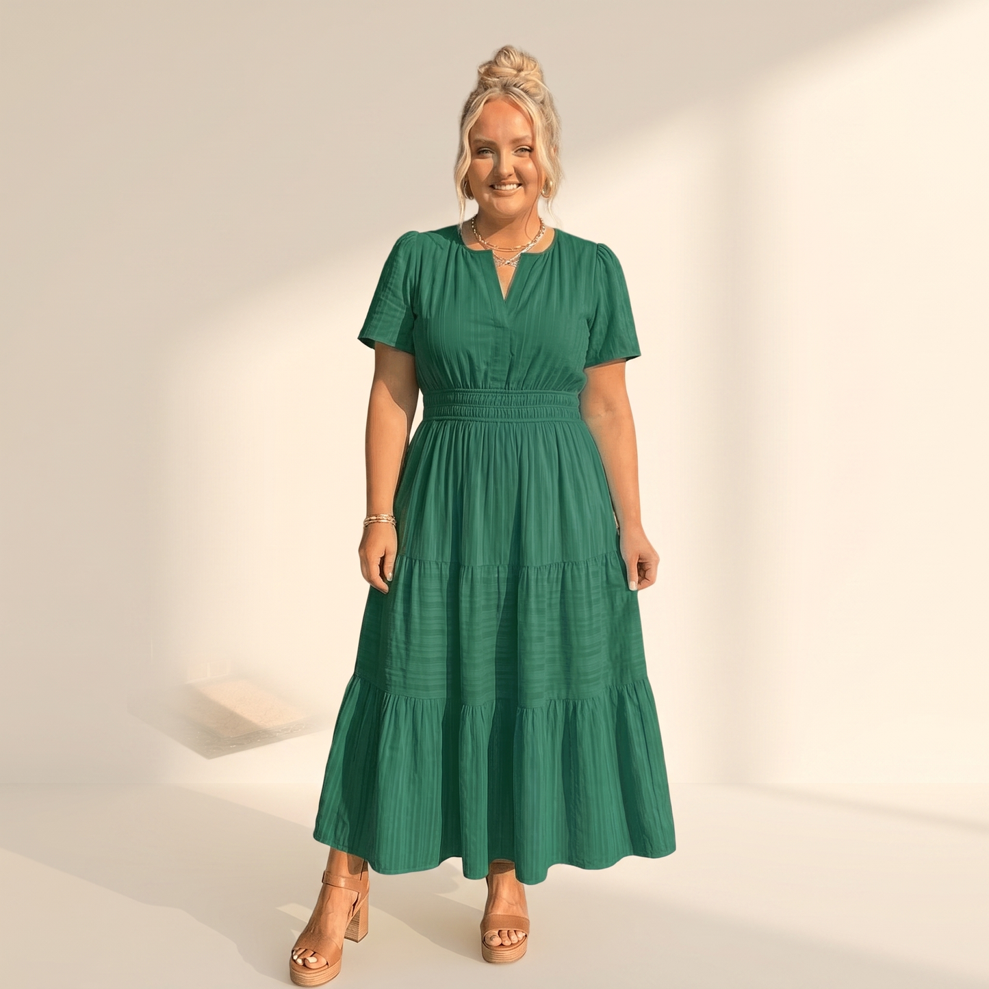 CELESTE RELAXED MAXI DRESS