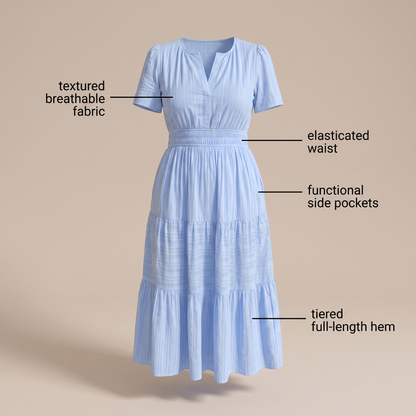 CELESTE RELAXED MAXI DRESS