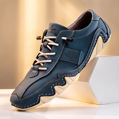REDBOURNE LEATHER TRAINERS