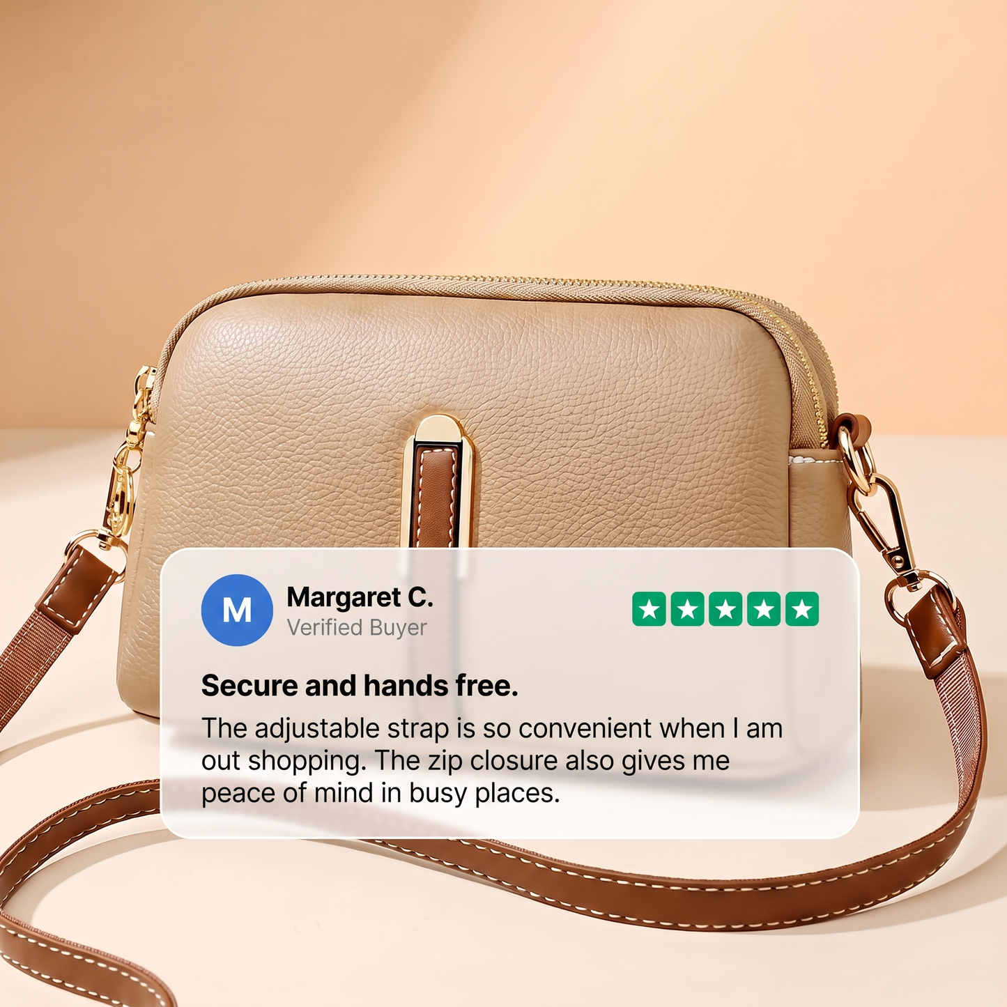 LILIAN LUXE SHOULDER BAG