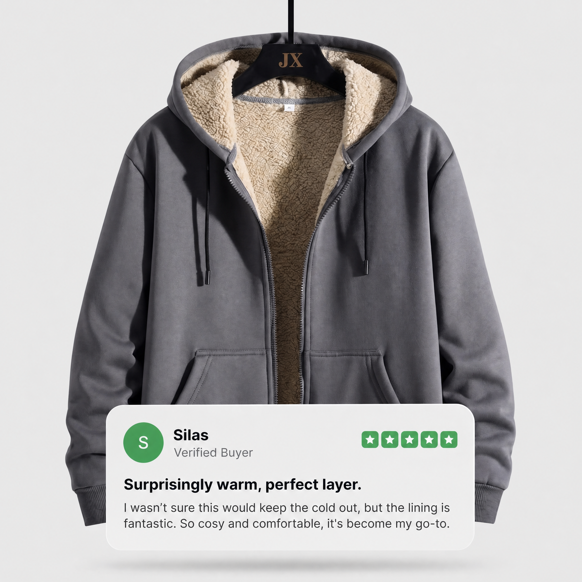 SHERPA HOODIE JACKET