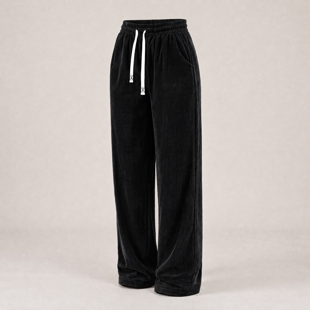 ELEGANT CORDUROY WALKING TROUSERS