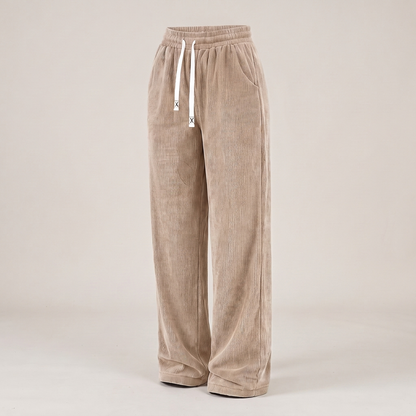 ELEGANT CORDUROY WALKING TROUSERS