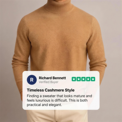 CARRINGTON CASHMERE TURTLENECK