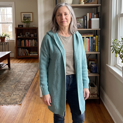 VALENTINA ROSSI LOOSE KNIT CARDIGAN