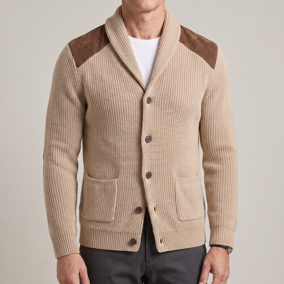 DAVENPORT KNITTED BLAZER