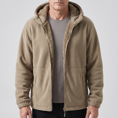 FLEECE LINED WINTER JACKET