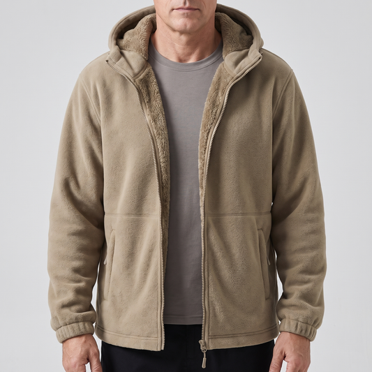 FLEECE LINED WINTER JACKET
