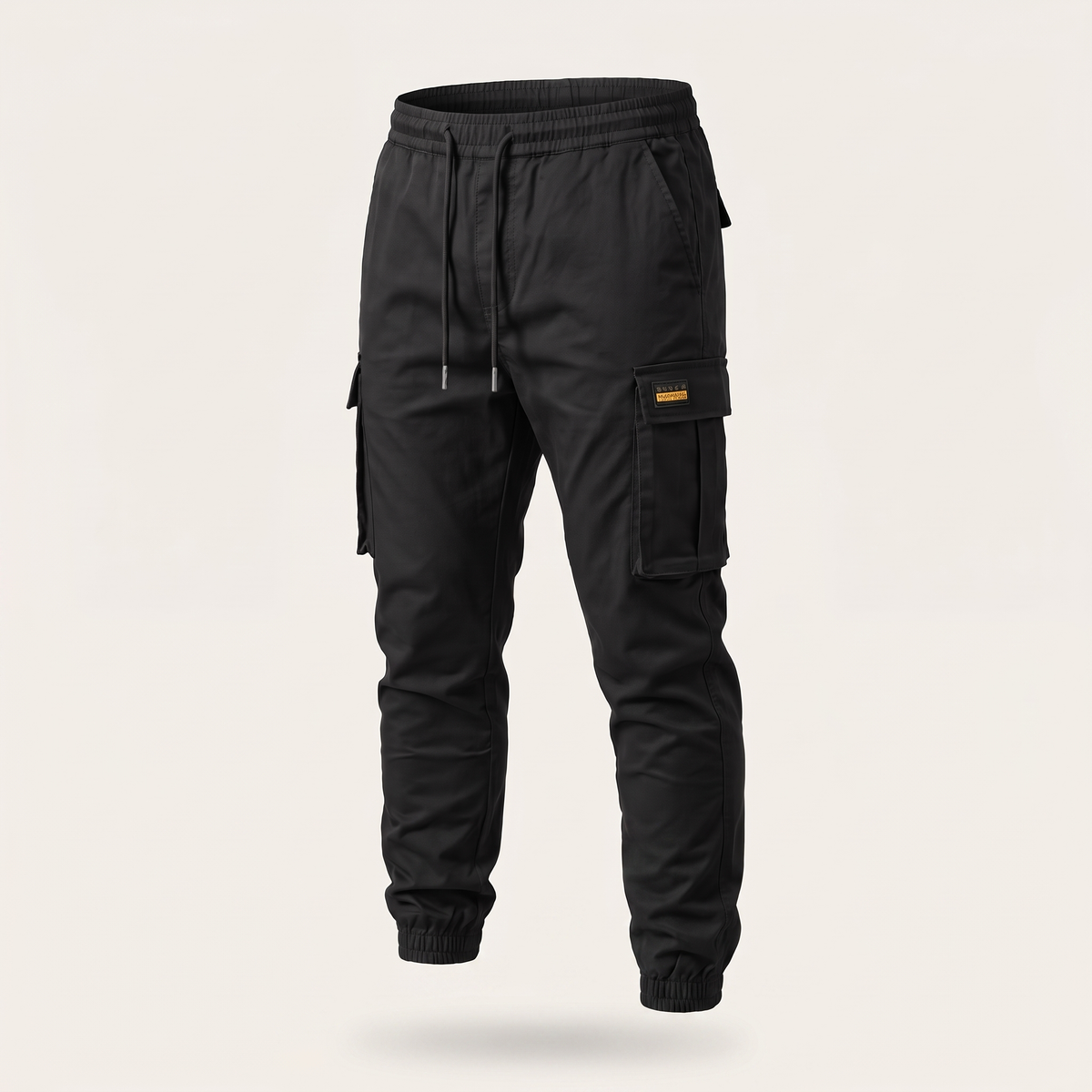 EVERYDAY DRAWSTRING CARGO TROUSERS
