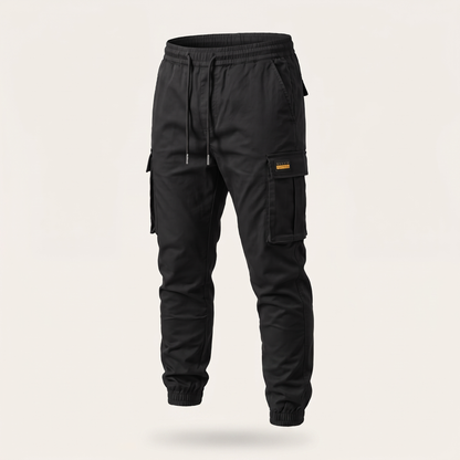 EVERYDAY DRAWSTRING CARGO TROUSERS