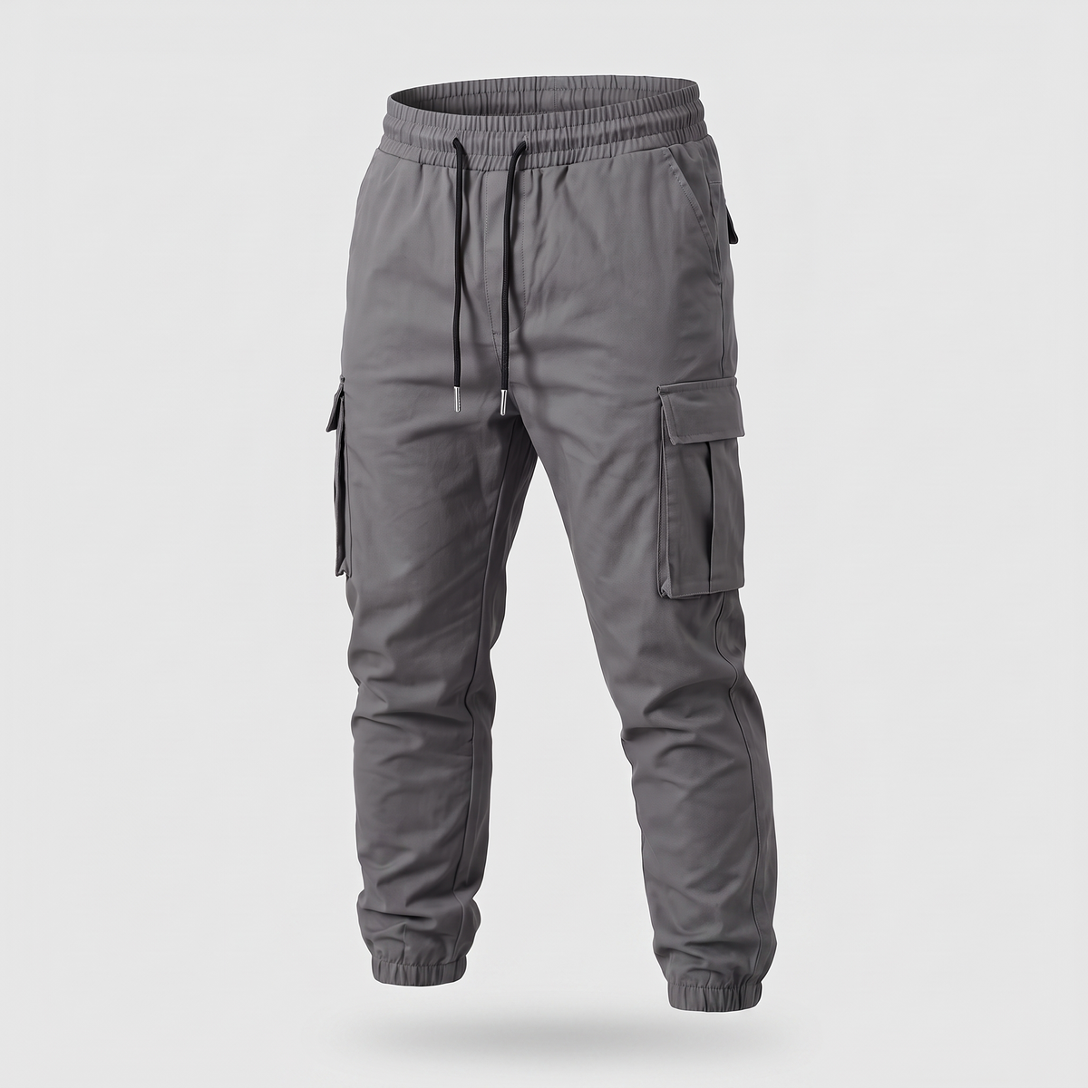 EVERYDAY DRAWSTRING CARGO TROUSERS