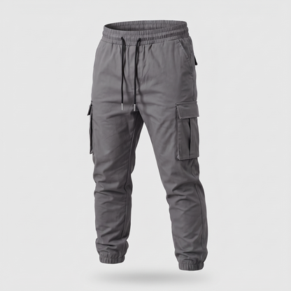 EVERYDAY DRAWSTRING CARGO TROUSERS