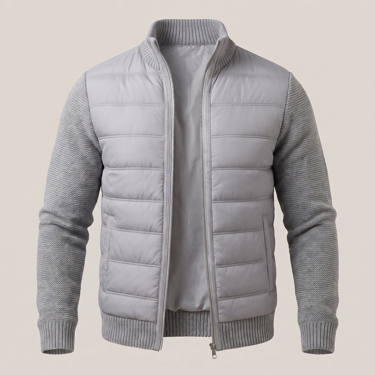 COSY TEXTURED PADDED JACKET